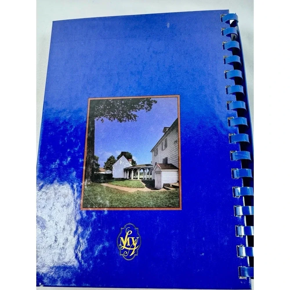 The Mount Vernon Cookbook First Edition Third Printing 1990 Spiral Bound